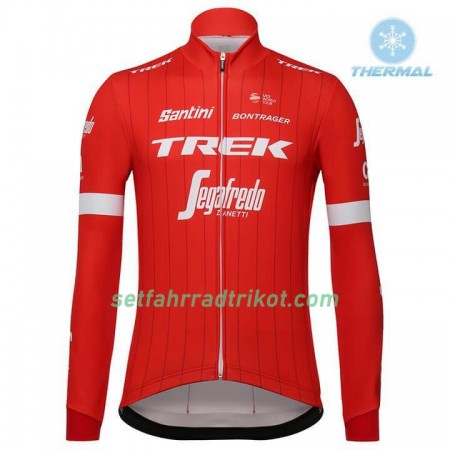 Radtrikot 2018 Trek-Segafredo Winter Thermal Fleece N001